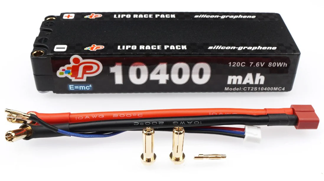 Intellect Accu lipo Graphene MC4 HV 7.6v 10400mah 120C IP-CT2S10400MC4 - Image 2