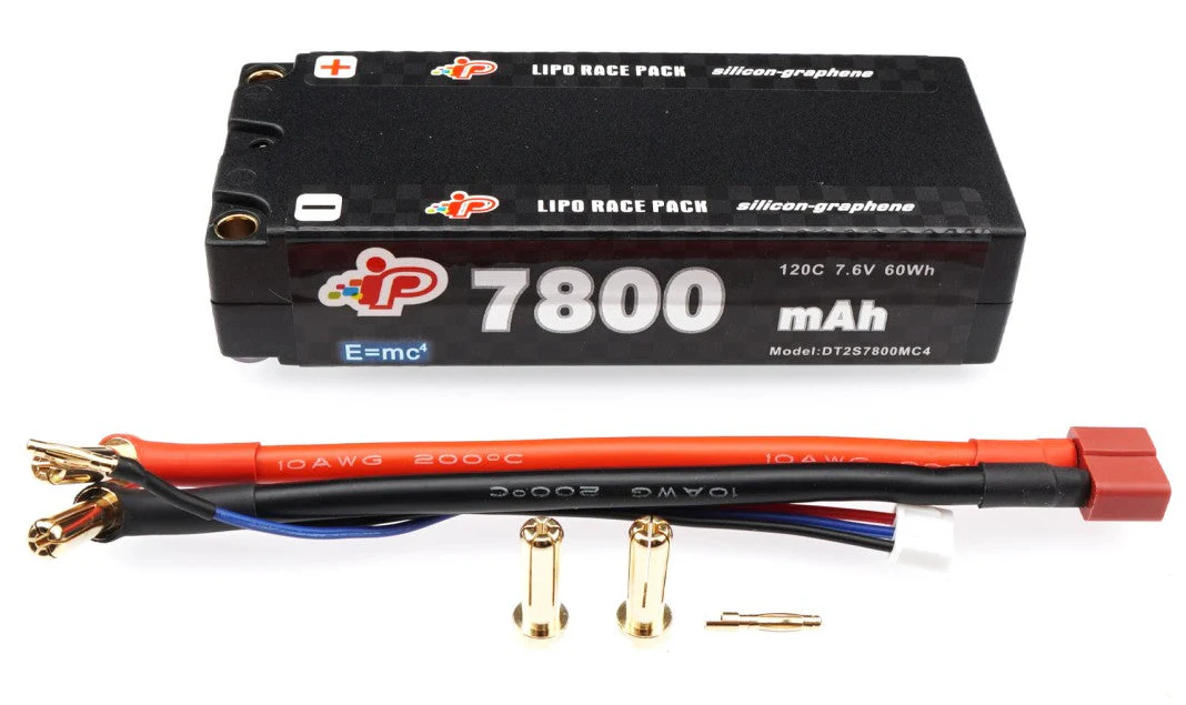 Intellect Accu lipo Graphene MC4 HV 7.6v 7800mah 120CIP-DT2S7800MC4 - Image 2