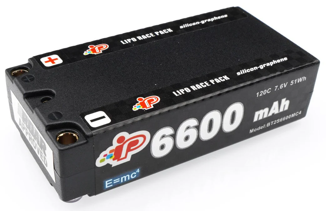 Intellect Accu lipo Shorty Graphene MC4 HV 7.6v 6600mah 120C IP-BT2S6600MC4