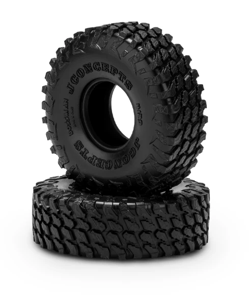 JConcepts Pneus Bossman 1.0" Green (x2) TRx4-M 4129-02