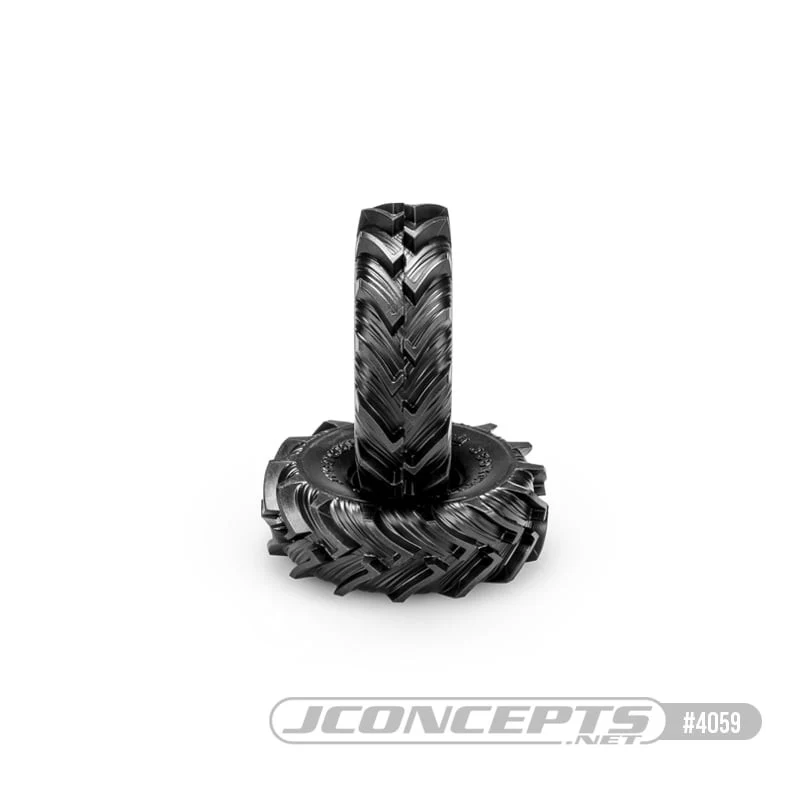 JConcepts Pneus Fling Kings Green 63mm Axial SCX24 (x2) 4059-02 - Image 2