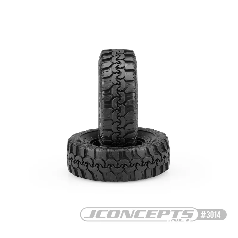 JConcepts Pneus Hunk 1.9" Green Scaler avec Insert (x2) 3014-02 - Image 2
