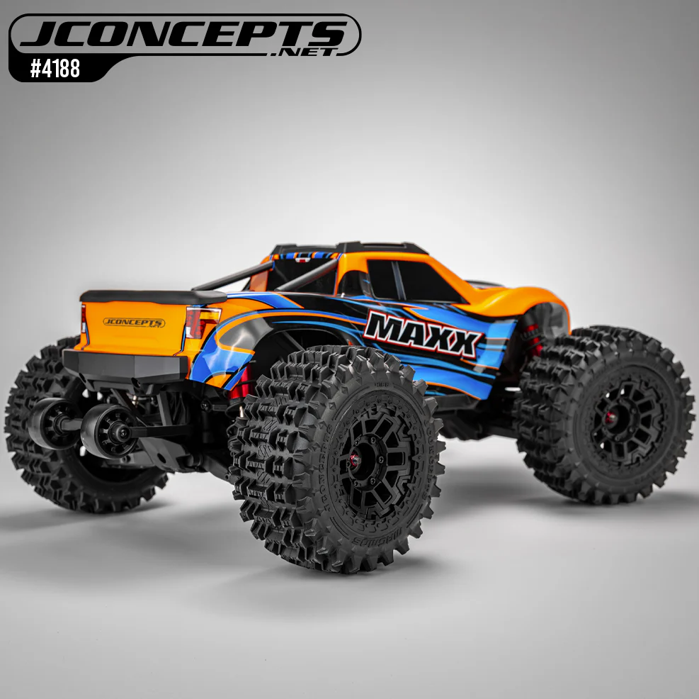JConcepts Pneus Magma + Jantes Noir (x2) Maxx et Kraton 4S 4188-39812 - Image 3