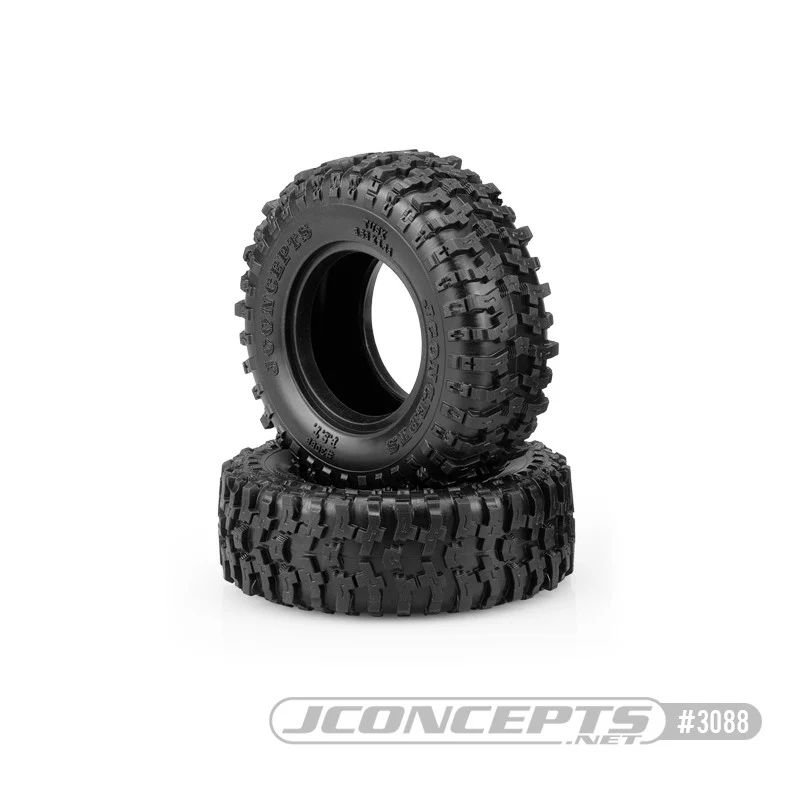 JConcepts Pneus Tusk 1.9" Green Scaler avec Insert (x2) 3088-02 - Image 3