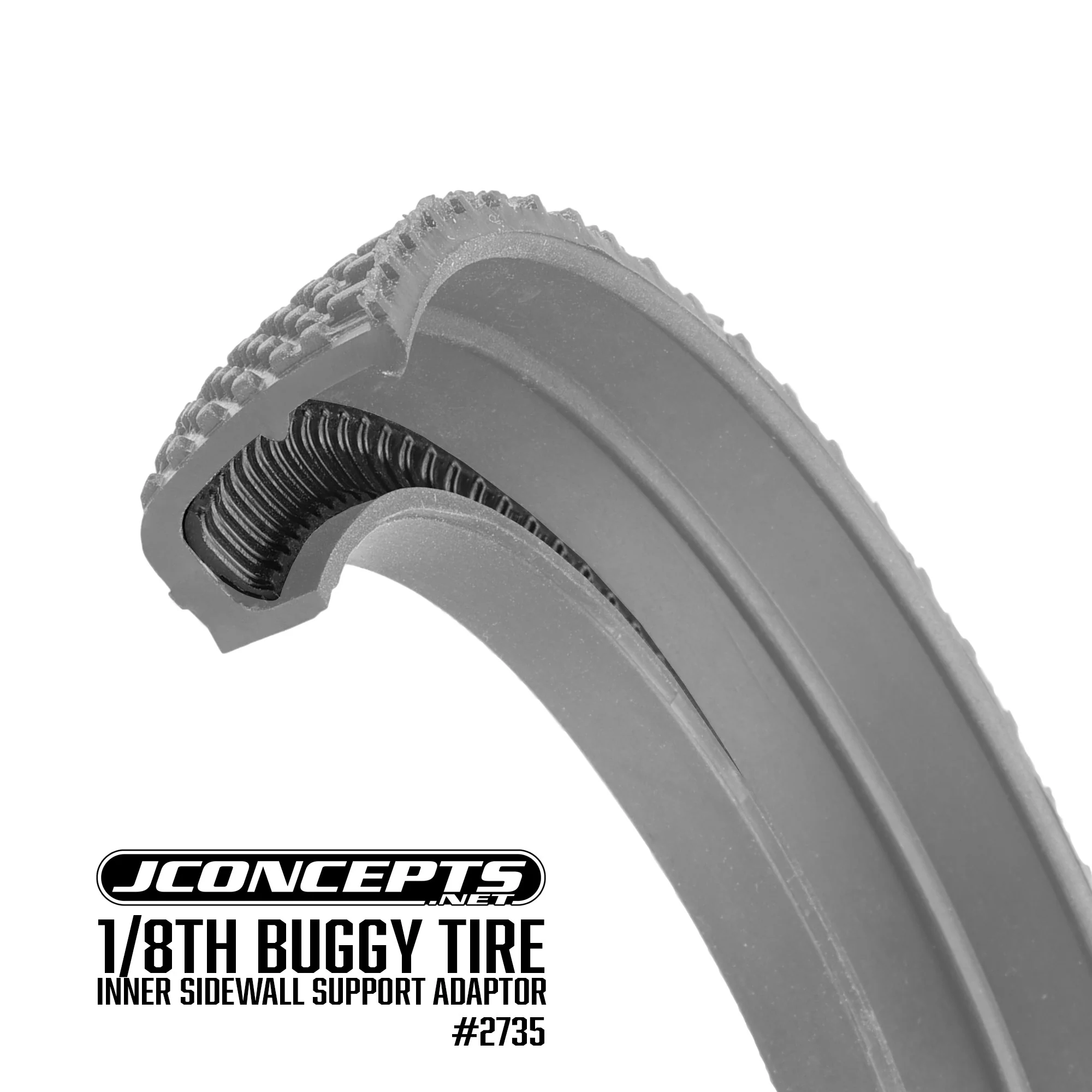 Jconcepts Renfort de Flanc (x4) Buggy 1/8 2735 - Image 2
