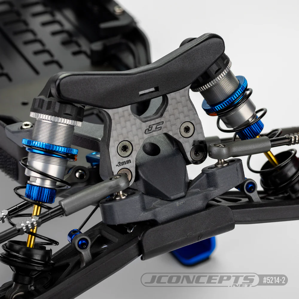 Jconcepts Support Amortisseurs Carbon -2mm RC10 B7/B7D 5214-2 - Image 2