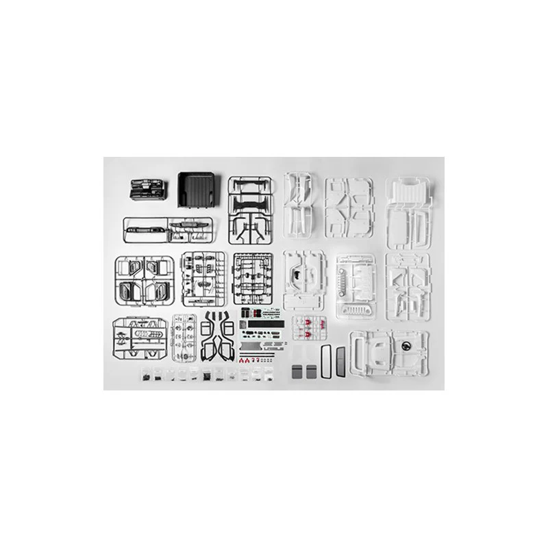 Killer Body Carrosserie ABS Crawler 1/10" Jeep Gladiator Rubicon KB48765 - Image 6