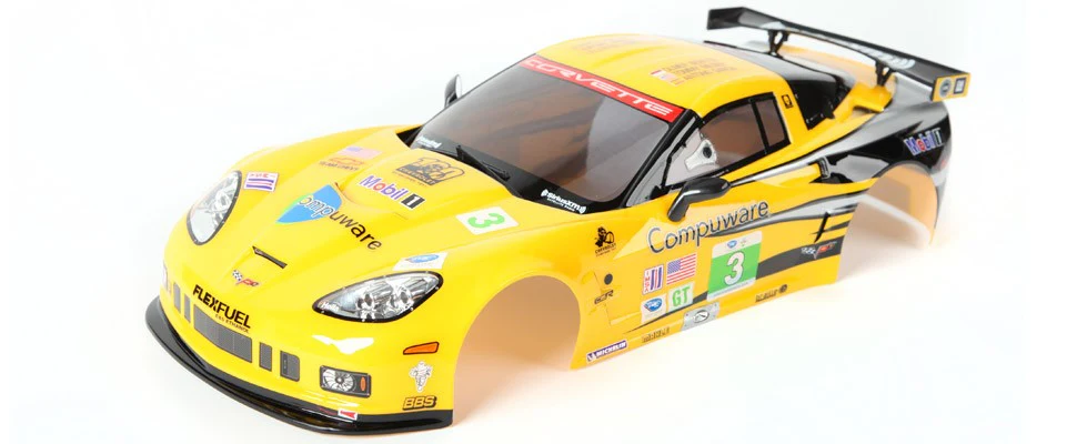 Killer Body Carrosserie Corvette GT2  190mm RTU Peinte KB48012
