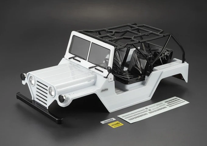 Killer Body Carrosserie Crawler 1/10" Warrior WHITE RTU KB48445