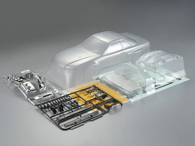 Killer Body Carrosserie Lexan Nissan Skyline R34 195mm KB48626 - Image 2