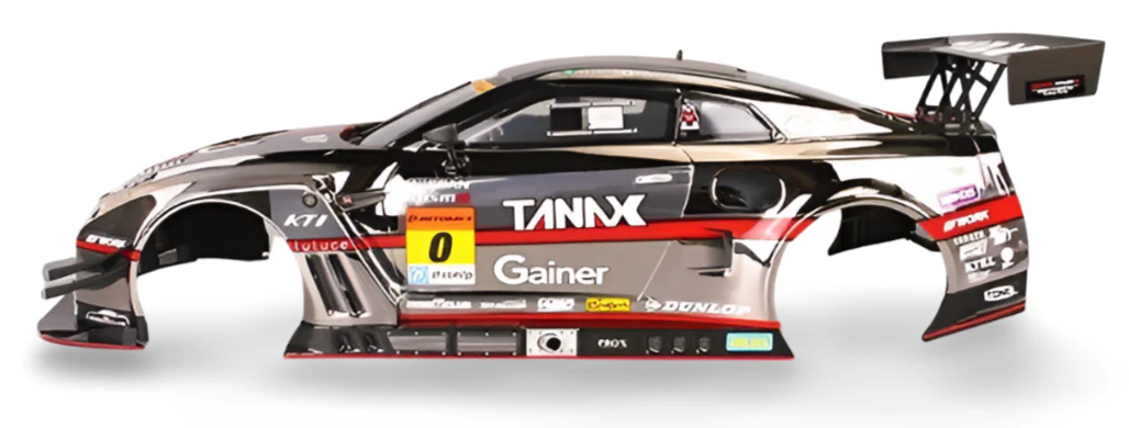 Killer Body Carrosserie Nissan GT-R R35 Gainer Tanax 190mm KB48663 - Image 4
