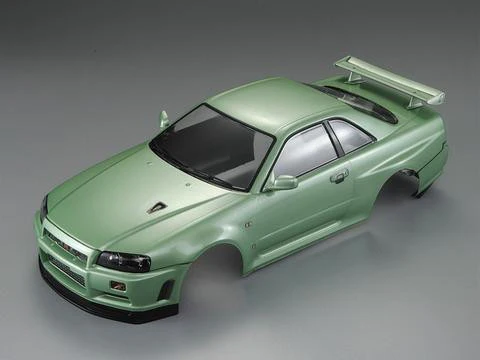 Killer Body Carrosserie Nissan Skyline R34 Green RTU KB48646