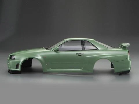 Killer Body Carrosserie Nissan Skyline R34 Green RTU KB48646 - Image 8