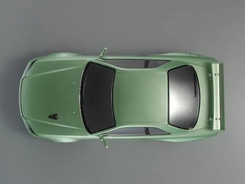 Killer Body Carrosserie Nissan Skyline R34 Green RTU KB48646 - Image 9