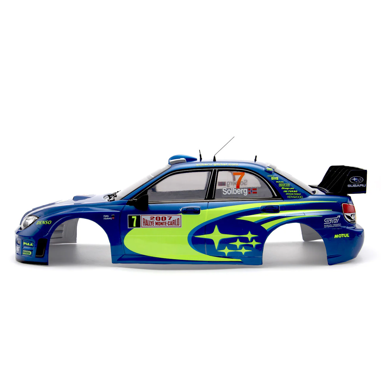 Killer Body Carrosserie Subaru Impreza WRC 2007 Peinte 195mm KB48762 - Image 4