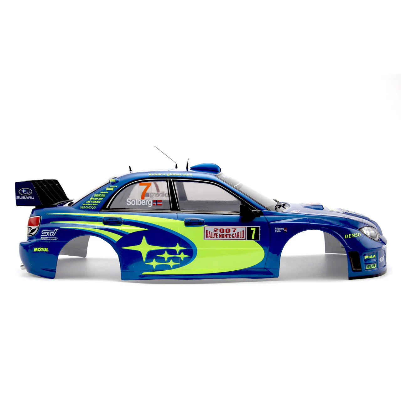 Killer Body Carrosserie Subaru Impreza WRC 2007 Peinte 195mm KB48762 - Image 5