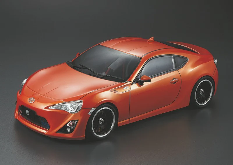Killer Body Carrosserie Toyota 86 Orange RTU (195mm) KB48567