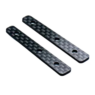 Koswork Raidisseur carbone 1.5mm pour renfort de châssis arrière (x2) MP11 KOS04381-21