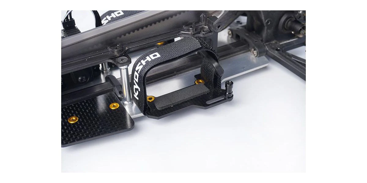 Koswork Support batterie Shorty carbone 2mm Optima Mid KOS04323 - Image 2