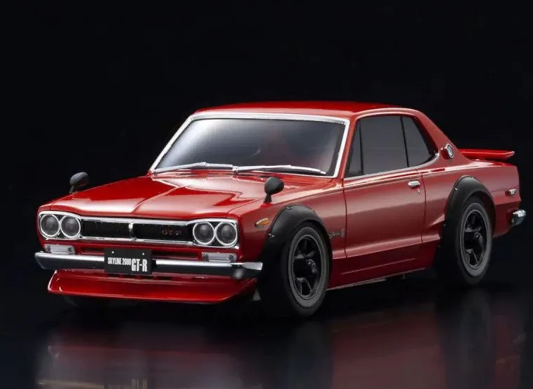 Kyosho AutoScale Mini-Z Nissan Skyline 2000 GTR KPCG10 Rouge 60th Anniversary (MA020) MZP466R60 - Image 4