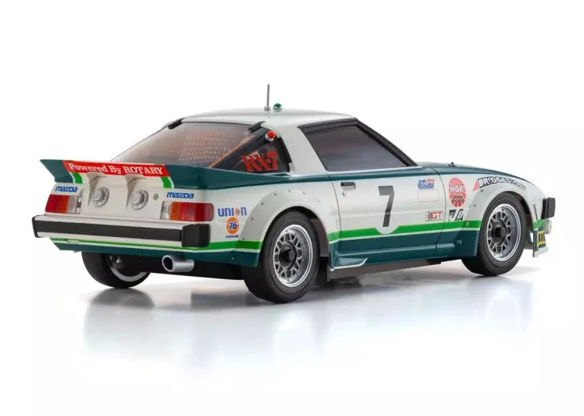 Kyosho AutoScale Mini-Z RWD Mazda Savanna RX-7 Daytona'79 No.7 (N-MM2) MZP161GR - Image 2