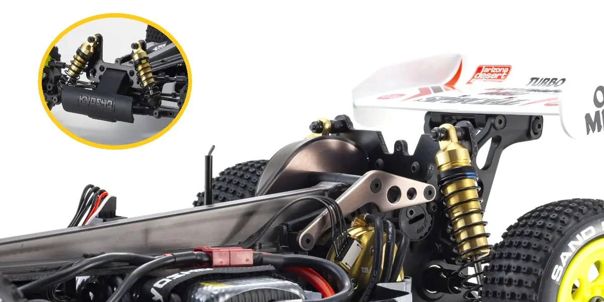 Kyosho Buggy Turbo Optima Mid Special 4WD KIT 30623B - Image 10