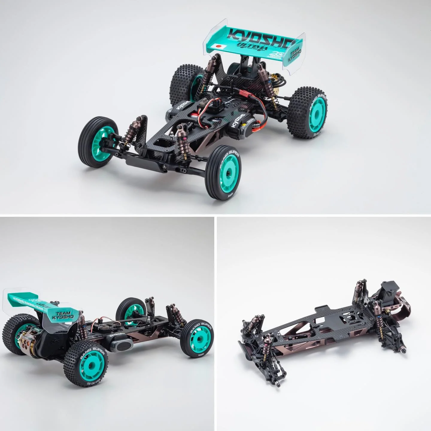 Kyosho Buggy Ultima 1987 Worlds Spec 20Th Anniversary 2wd KIT 30645B - Image 4