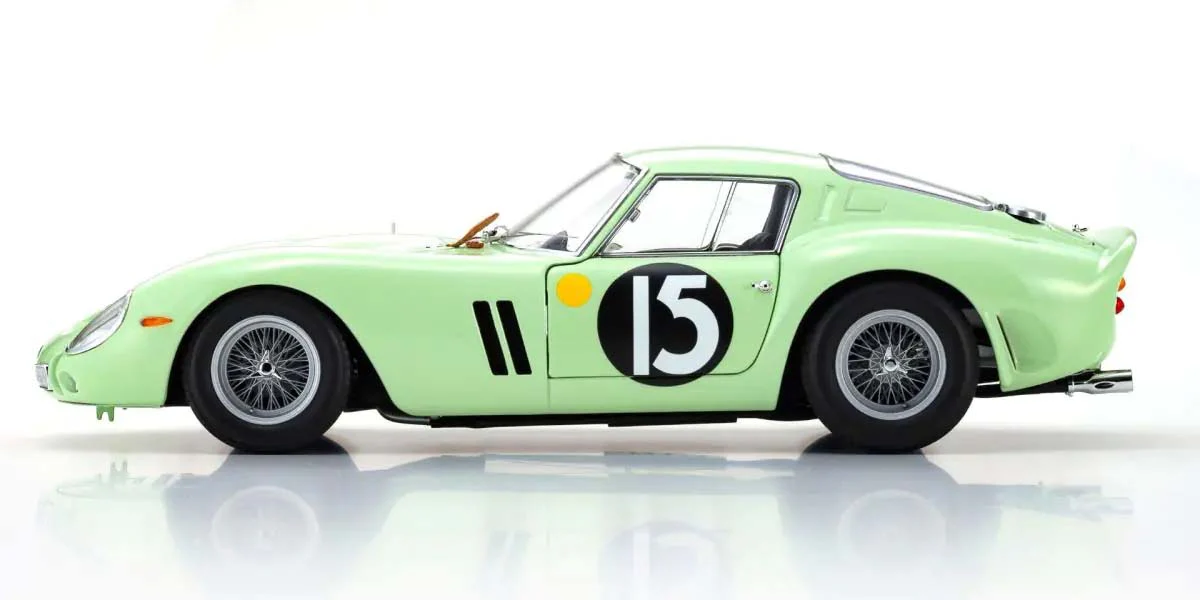 Kyosho Diecast Ferrari 250 GTO Goodwood Tourist Trophy 1/18 KS08438C - Image 2