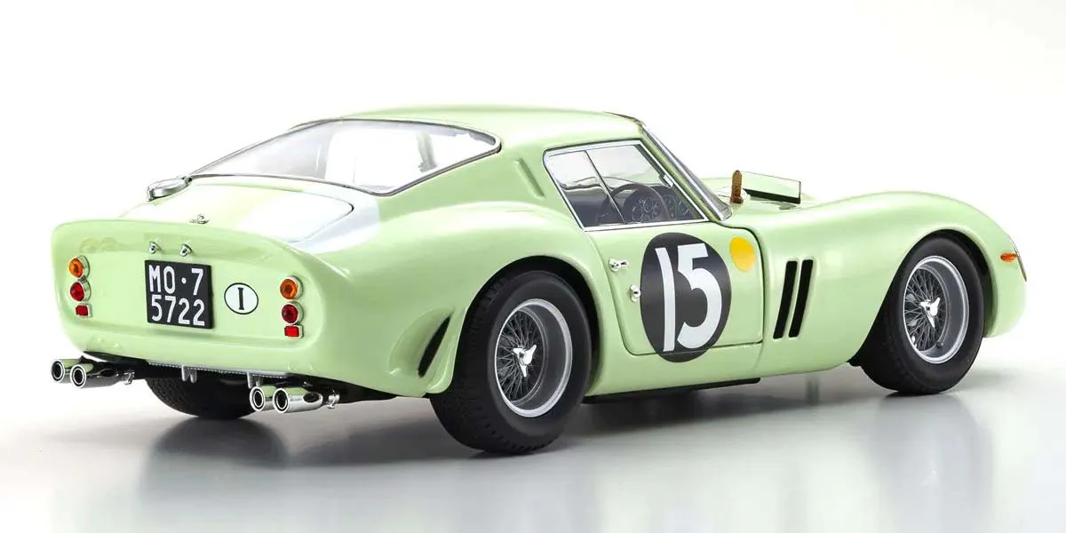 Kyosho Diecast Ferrari 250 GTO Goodwood Tourist Trophy 1/18 KS08438C - Image 8
