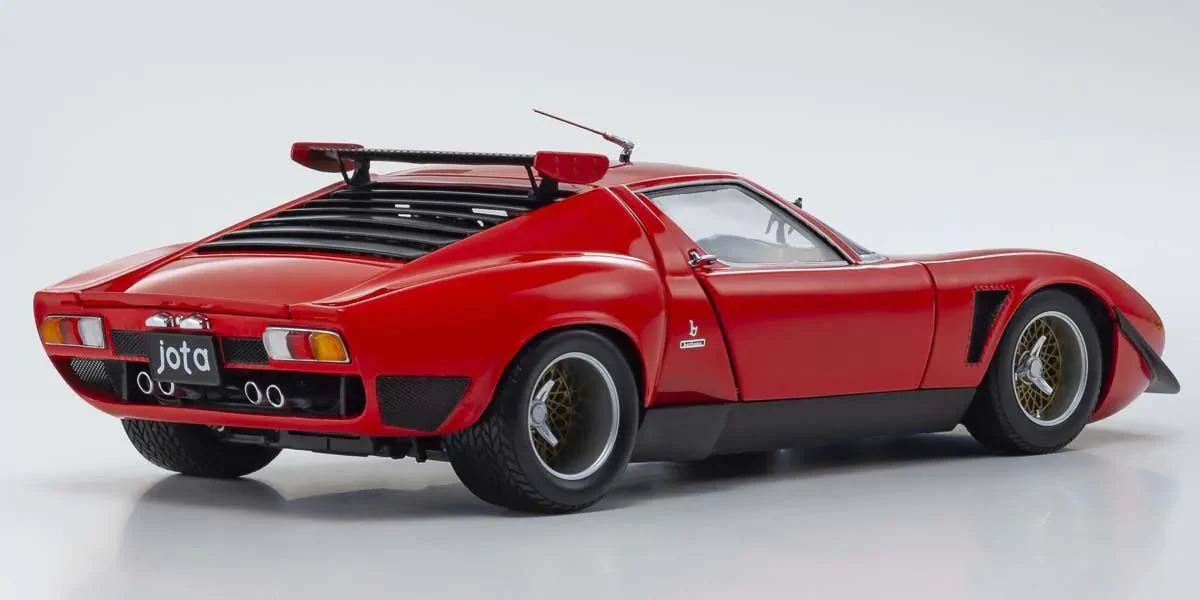 Kyosho Diecast Lamborghini Miura SVR 1970 Rouge 1/18 KS08319RBK - Image 3