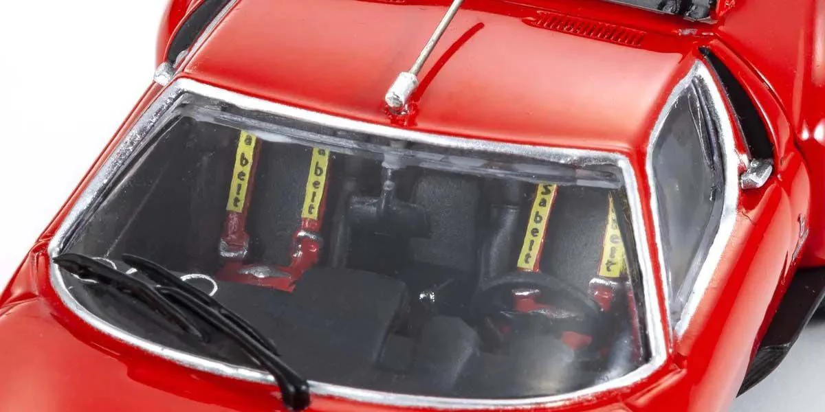Kyosho Diecast Lamborghini Miura SVR 1970 Rouge1/43 KS03203R - Image 10