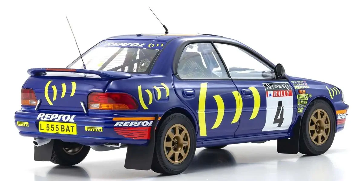 Kyosho Diecast Subaru Impreza 1994 RAC 1/18 KS08962A - Image 2