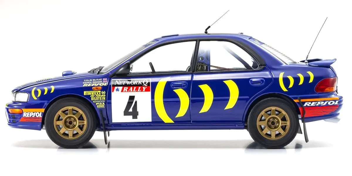 Kyosho Diecast Subaru Impreza 1994 RAC 1/18 KS08962A - Image 3