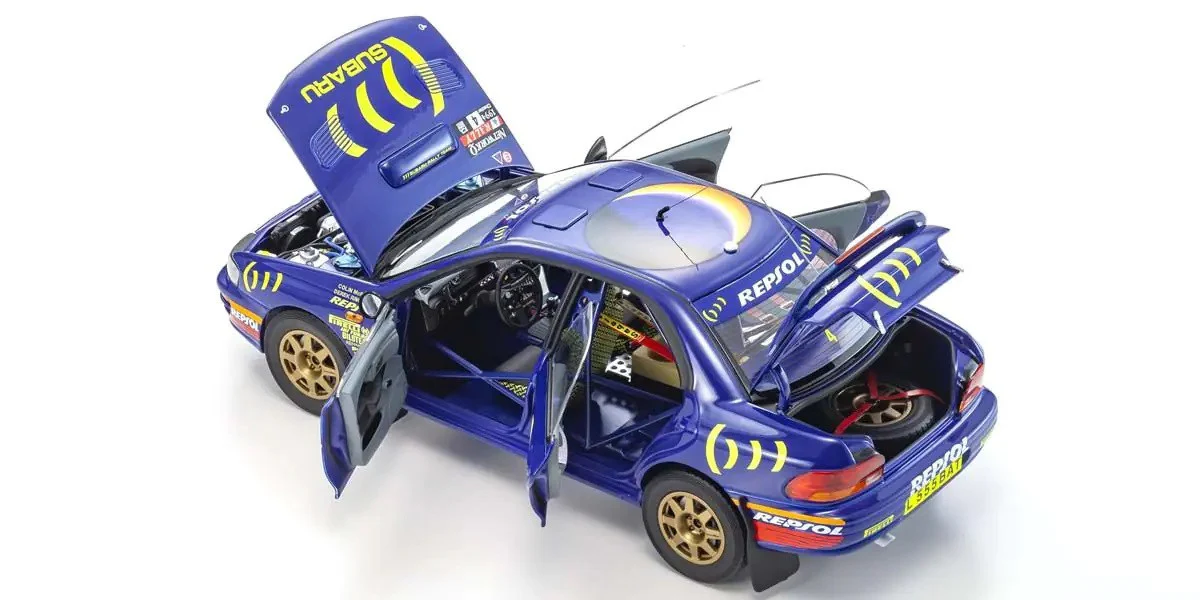 Kyosho Diecast Subaru Impreza 1994 RAC 1/18 KS08962A - Image 4