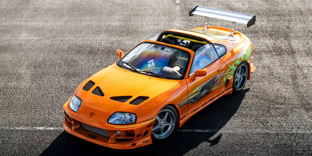 Kyosho Diecast Toyota Supra Fast & Furious 1/18 KS08975FF - Image 8