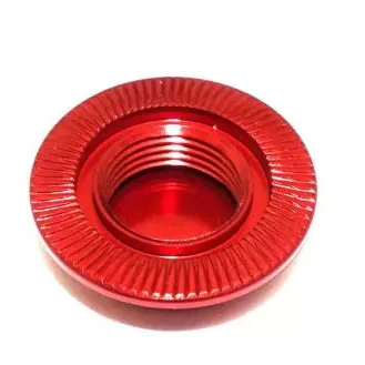 Kyosho Écrous de roue Rouge (x4) MP11 IFW649R - Image 2