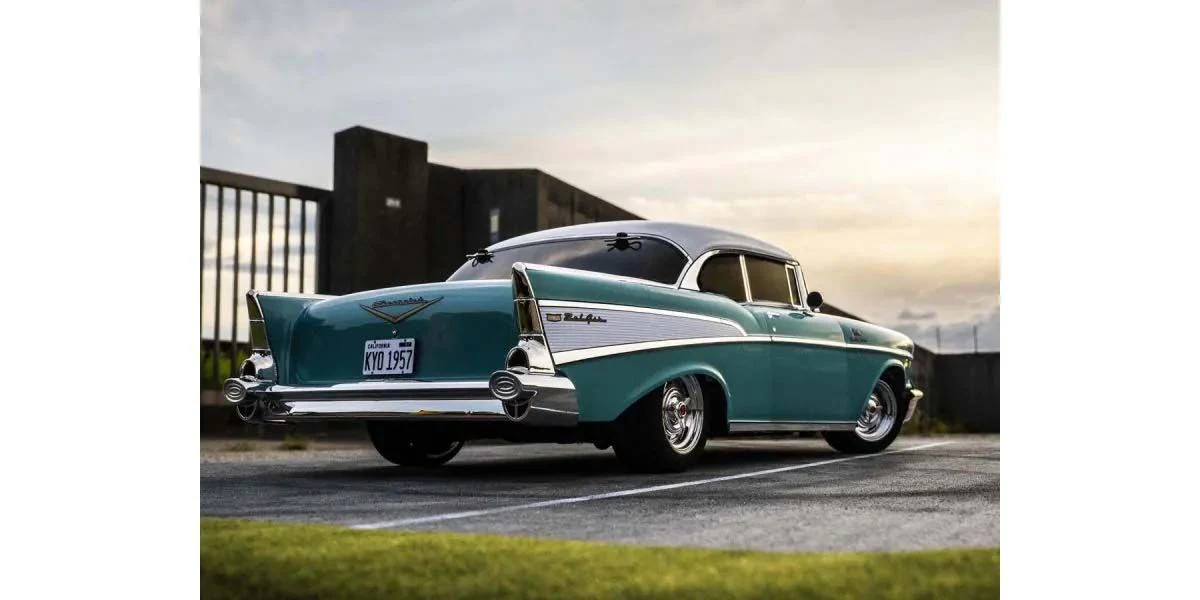 Kyosho Fazer MK2 Readyset Chevy Bel Air Coupe 1957 Turquoise 34433T1B - Image 9
