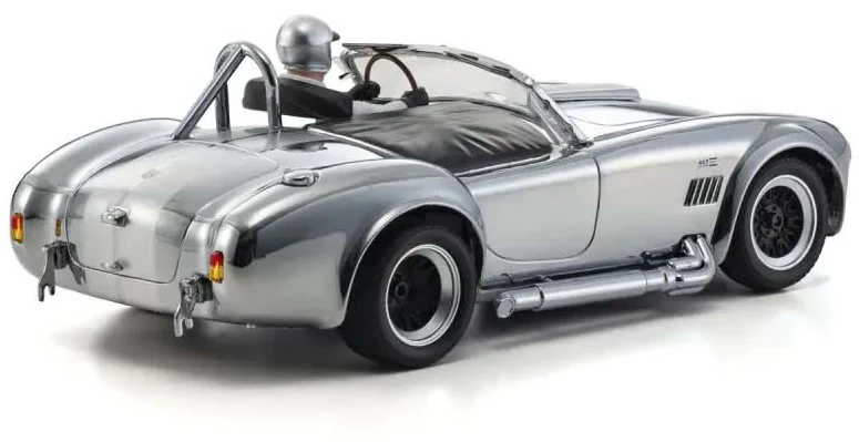 Kyosho First Mini-Z RWD Shelby Cobra 427 S/C 1960 Chrome 66610C - Image 3