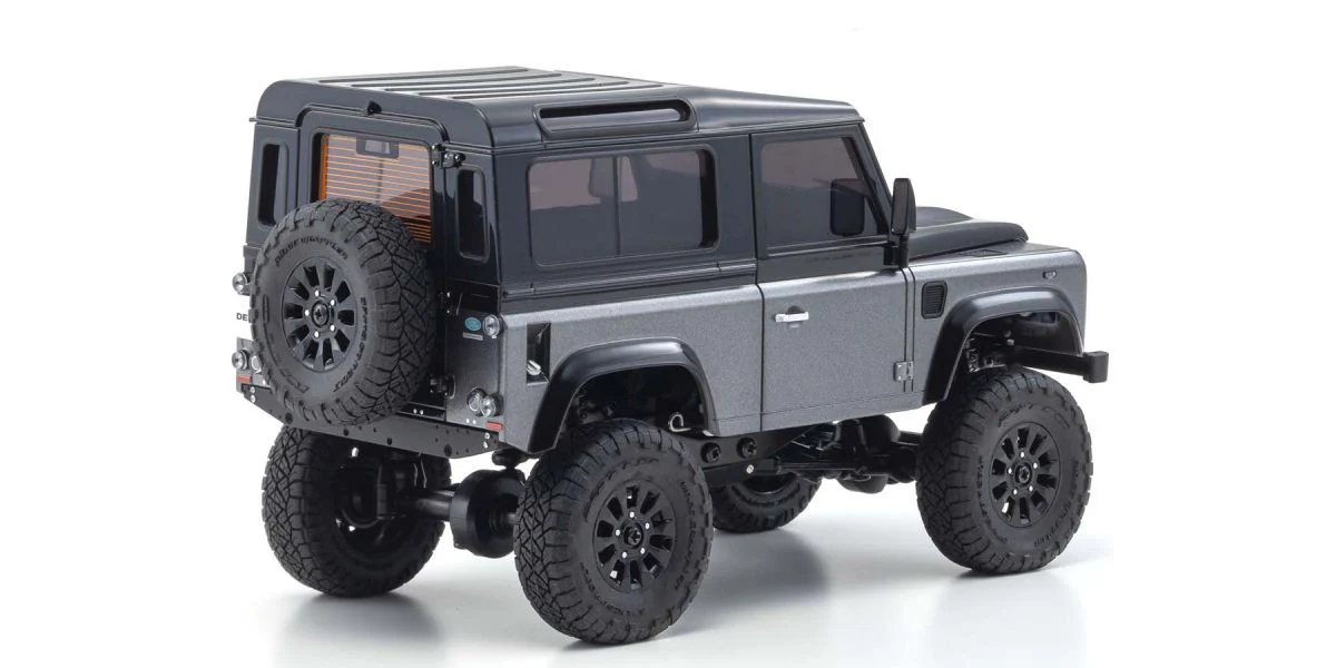 Kyosho Mini-Z 4X4 MX-01 Land-Rover Defender Autobiography G-BK RTR 32526GM - Image 4