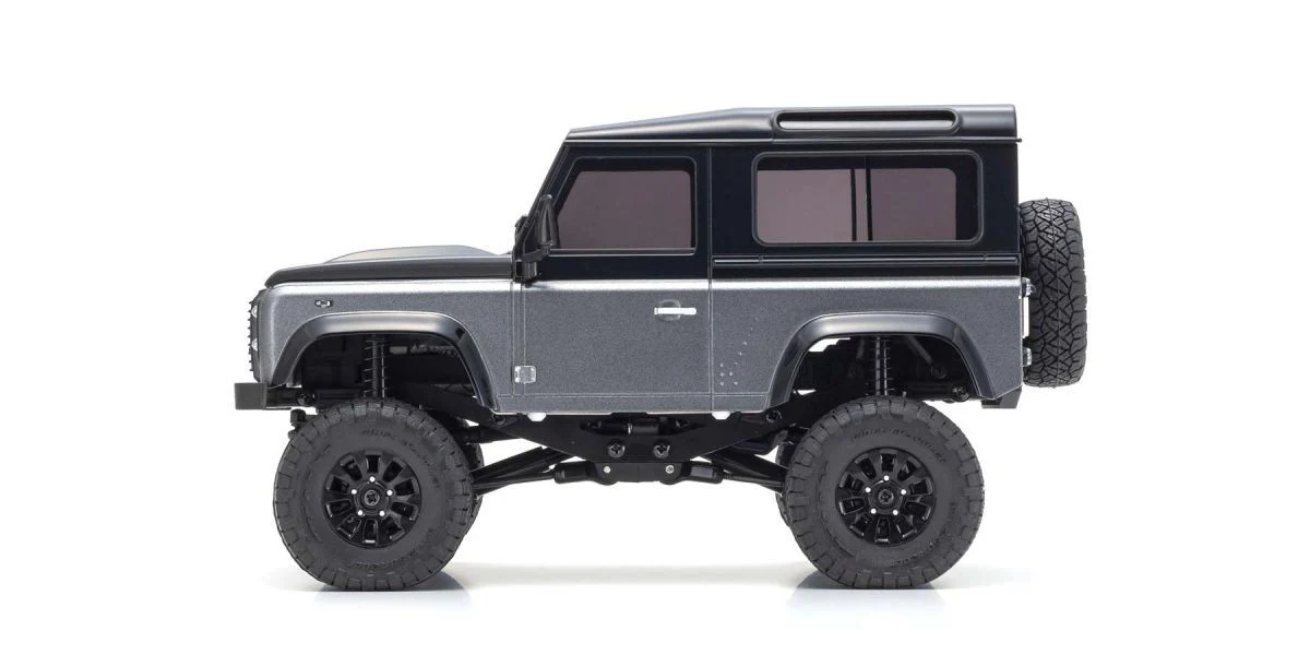 Kyosho Mini-Z 4X4 MX-01 Land-Rover Defender Autobiography G-BK RTR 32526GM - Image 6