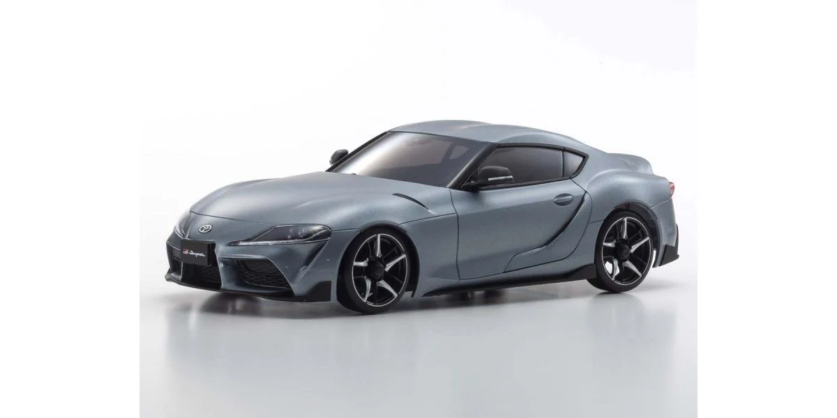 Kyosho Mini-Z MA-020 AWD Toyota GR Supra Matte Storm Gray Metallic + KT531P RTR 32619GM - Image 2