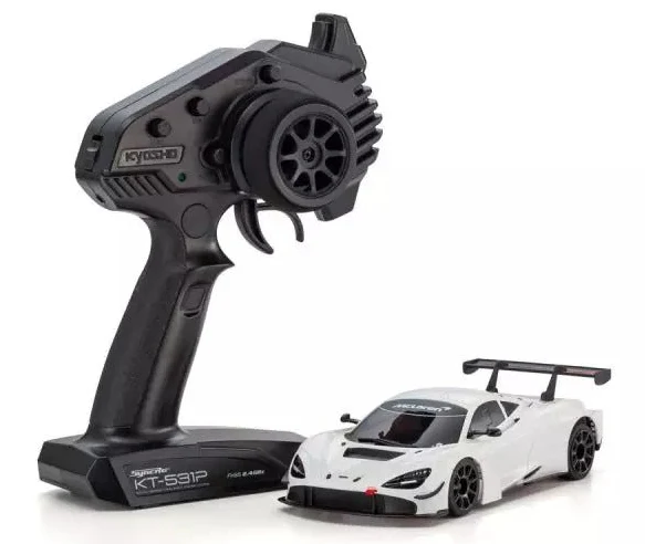 Kyosho Mini-Z RWD MR04 McLaren 720S GT3 Blanc + KT531P RTR 32364W