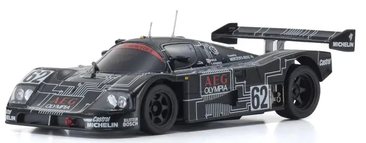 Kyosho Mini-Z RWD Sauber Mercedes C9 No.62 AEG LM 1988 + KT531P RTR 32353AG - Image 2