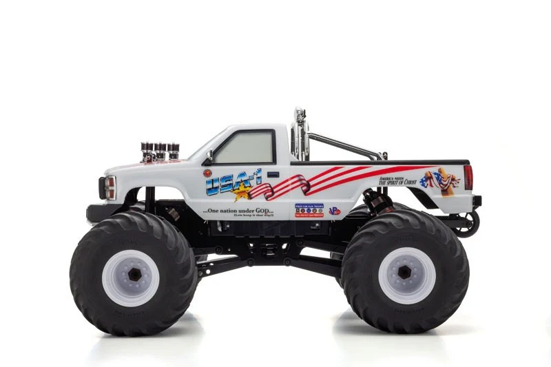 Kyosho Monster Truck USA-1 VE 4WD RTR 34257D-B - Image 4