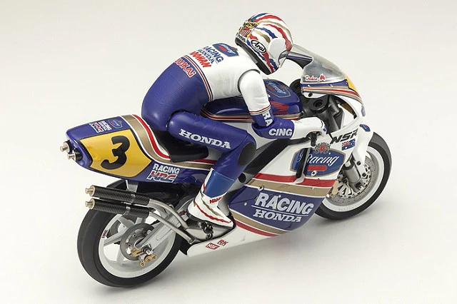 Kyosho Moto Hanging On Racer Honda NSR500 1991 Kit 34932B - Image 2