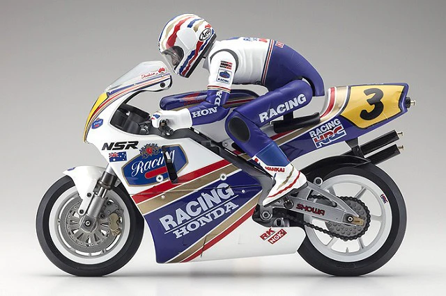 Kyosho Moto Hanging On Racer Honda NSR500 1991 Kit 34932B - Image 4