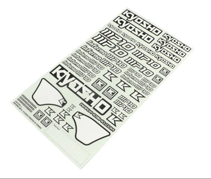 Kyosho Stickers Carrosserie Inferno MP10 IFD411B