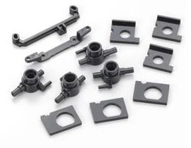 Kyosho Support Moteur + Fusée (12Pcs) Mini-Z AWD MD004B