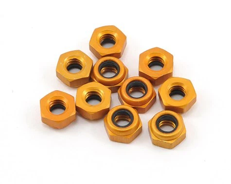 LOSI Ecrous 4-40 Nylstop Alu 8ight (x10) LOSA6306