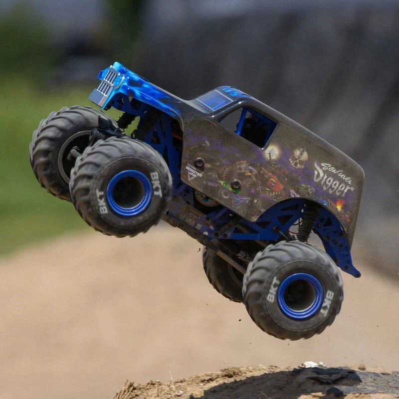 Losi Mini LMT Monster Truck Son-Uva Digger 4WD RTR LOS01026T2 - Image 16